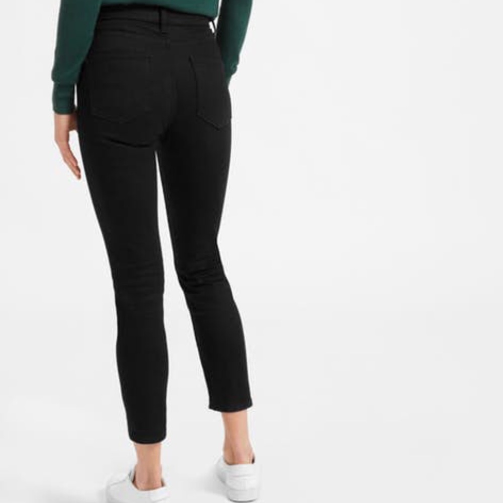 Stay Black Ankle-Length Everlane Jeans